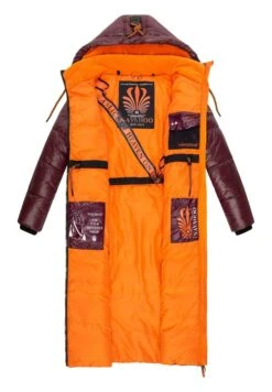 Navahoo Schmuseengel - Winterjas - Dark Red Melange -Navahoo 03daa0a70a824459838212c66aa82b9e