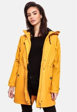 Navahoo Rainy Flower - Parka - Amber Yellow -Navahoo 068fc5dd34b6436f944b59d100cdf6a0
