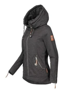 Navahoo Wekoo - Parka - Schwarz Dots -Navahoo 123c7706bc8e40fca2009796925b5423