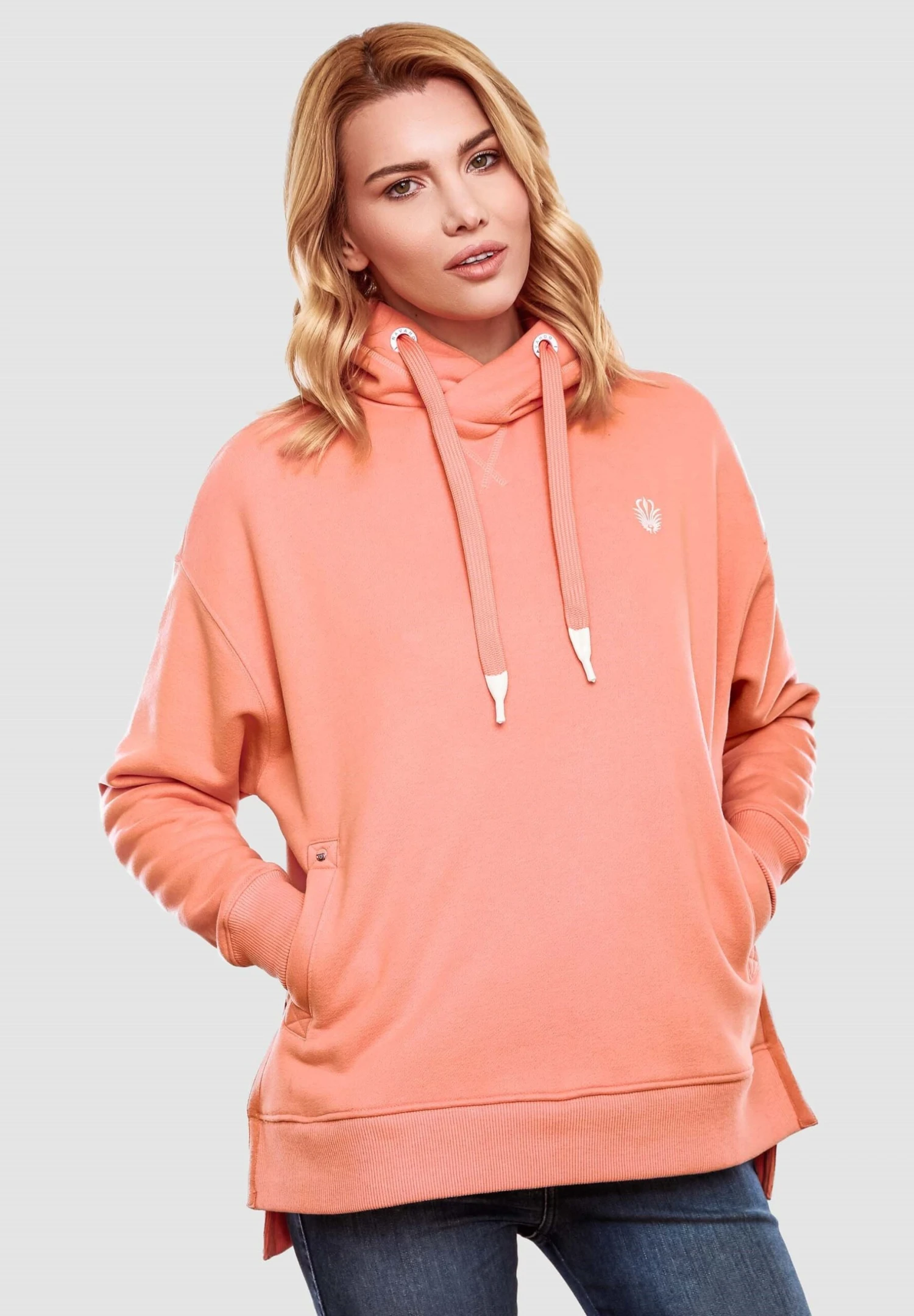 Navahoo Silberengelchen - Hoodie - Apricot 1 Navahoo Silberengelchen - Hoodie - Apricot