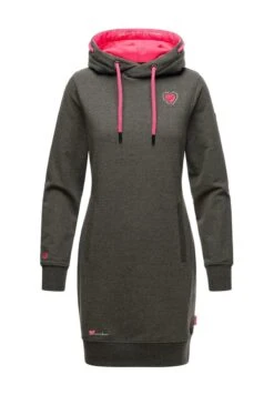 Navahoo Jurk - Dark Grey Melange -Navahoo 335c921d2f6f43899ab0e1d4f04e2291