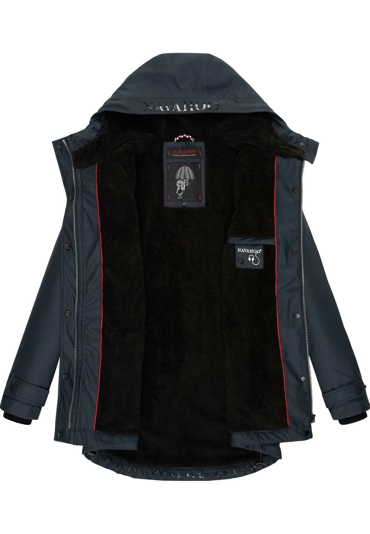 Navahoo Lindraa - Winterjas - Dark Blue 7 Navahoo Lindraa - Winterjas - Dark Blue - Afbeelding 7