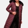 Navahoo Umay - Winterjas - Dark Red Melange