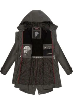 Navahoo Rainy Flower - Parka - Dark Grey -Navahoo 484e3519519e4c36bfd7227da6413d70