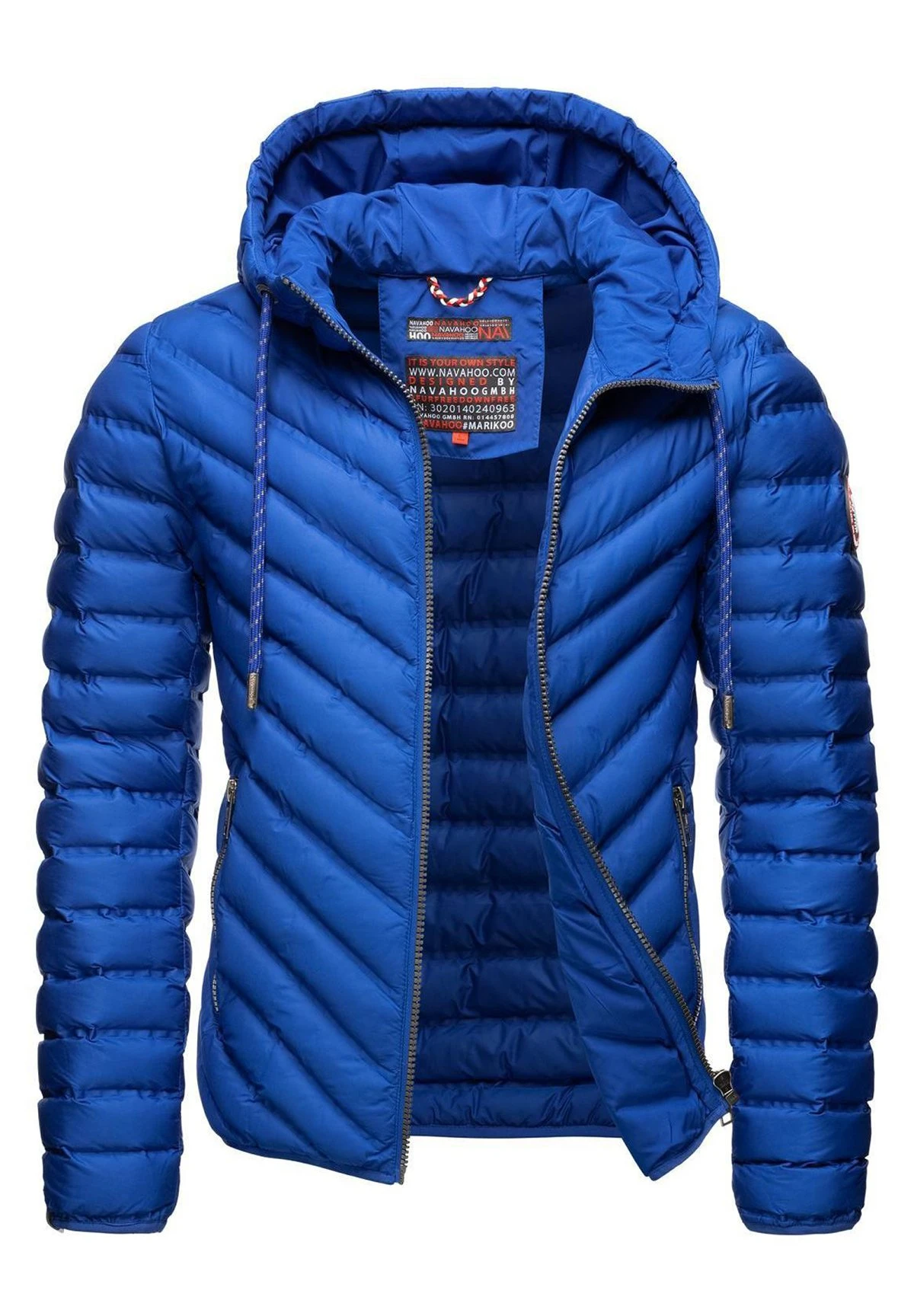 Navahoo Fey-Tun - Winterjas - Royal 4 Navahoo Fey-Tun - Winterjas - Royal - Afbeelding 4