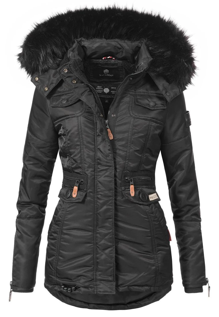 Navahoo Schätzchen - Winterjas - Black 1 Navahoo Schätzchen - Winterjas - Black