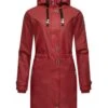 Navahoo Rainy Flower - Parka - Blood Red