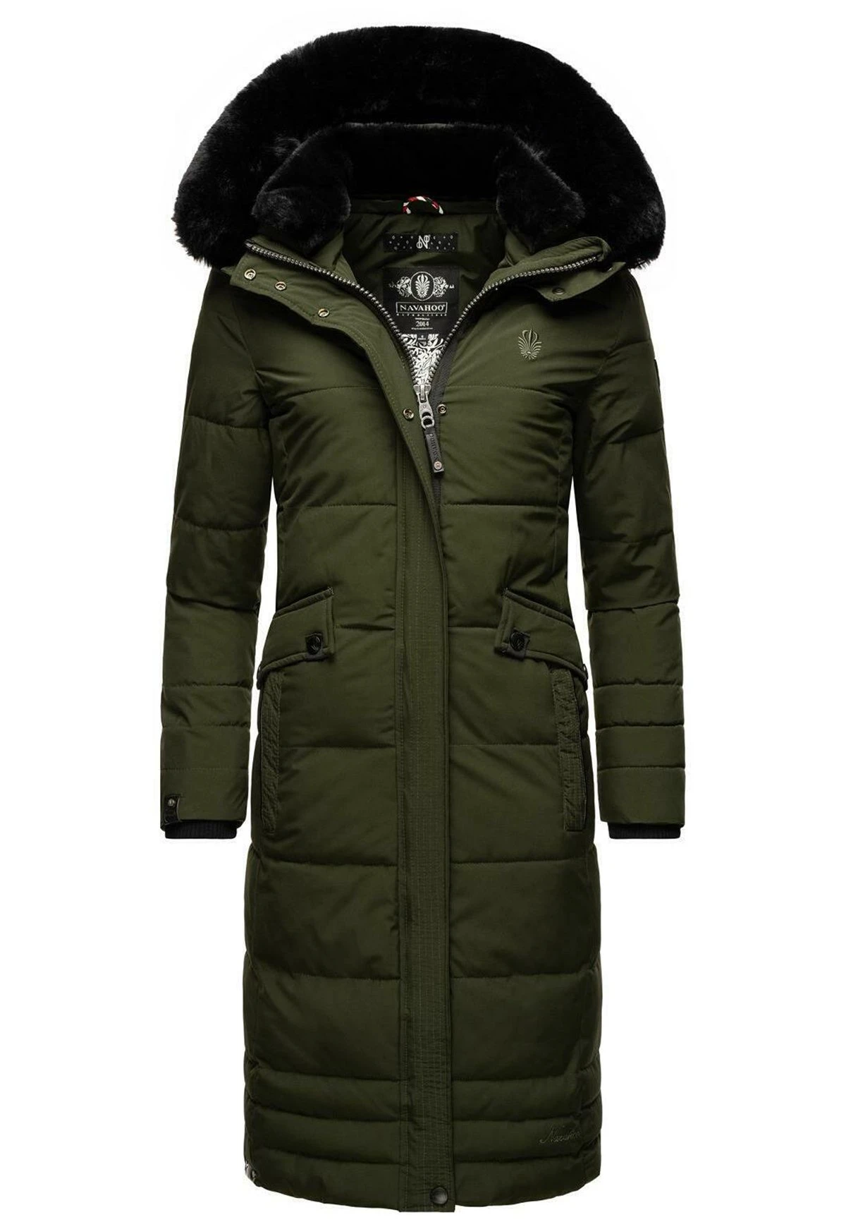 Navahoo Fahmiyaa - Winterjas - Olive 1 Navahoo Fahmiyaa - Winterjas - Olive