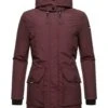 Navahoo Blizzardstorm - Parka - Dark Red Melange