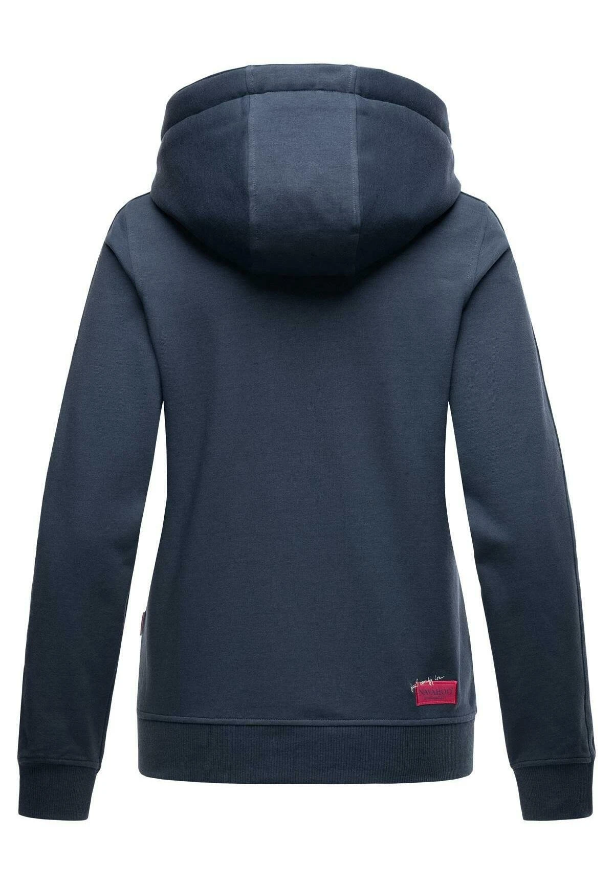 Navahoo Sweater Met Rits - Dusty Blue 3 Navahoo Sweater Met Rits - Dusty Blue - Afbeelding 3