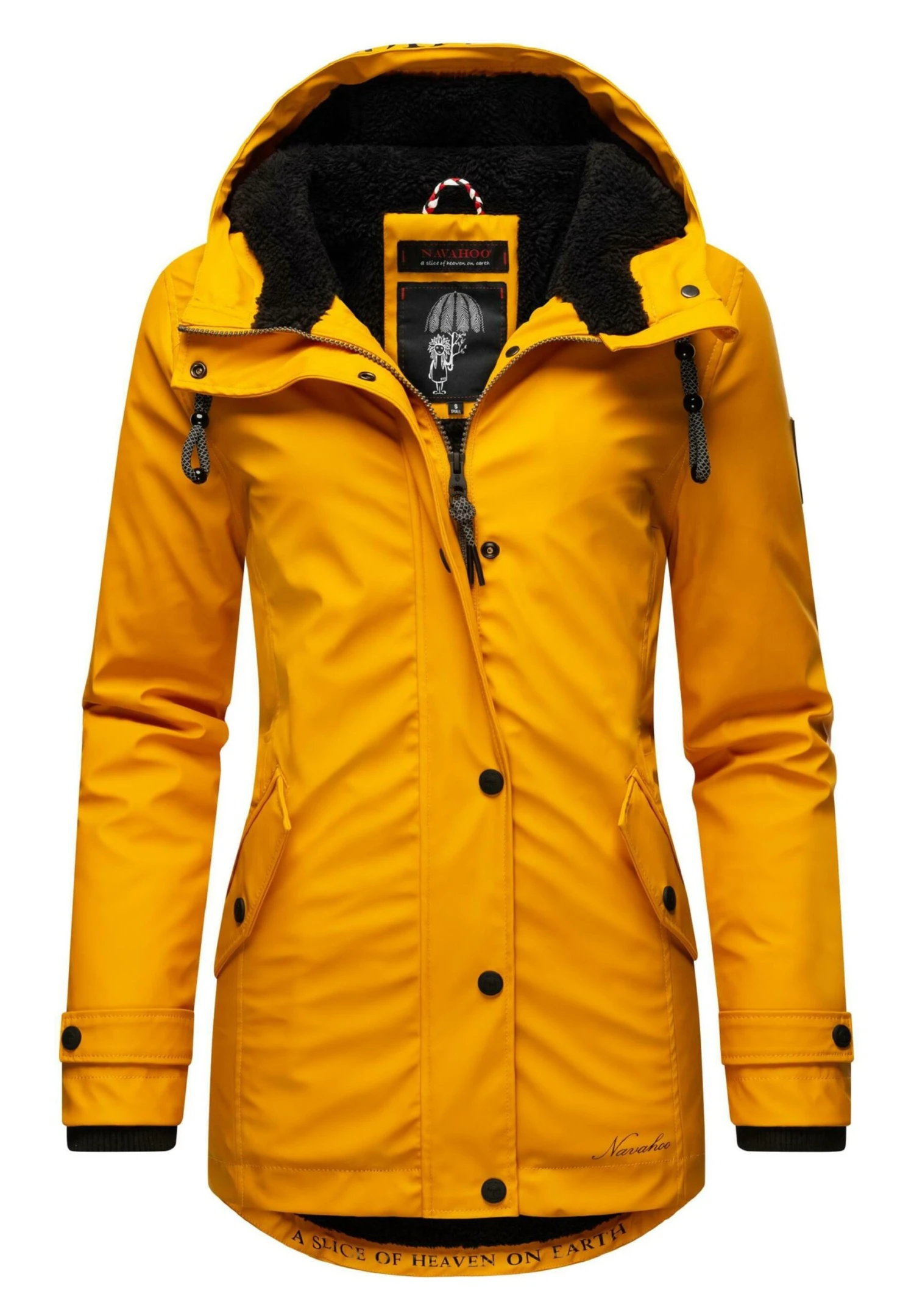 Navahoo Lindraa - Winterjas - Amber Yellow 5 Navahoo Lindraa - Winterjas - Amber Yellow - Afbeelding 5