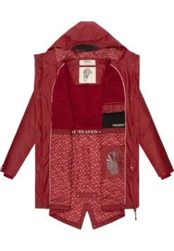 Navahoo Flower Of Ocean - Parka - Blood Red -Navahoo 865f31d832494922a5a76fb0c46f754a