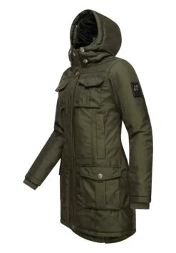 Navahoo Tiniis - Winterjas - Dark Olive -Navahoo 874116cec7b841b6aae821d6575f4a43