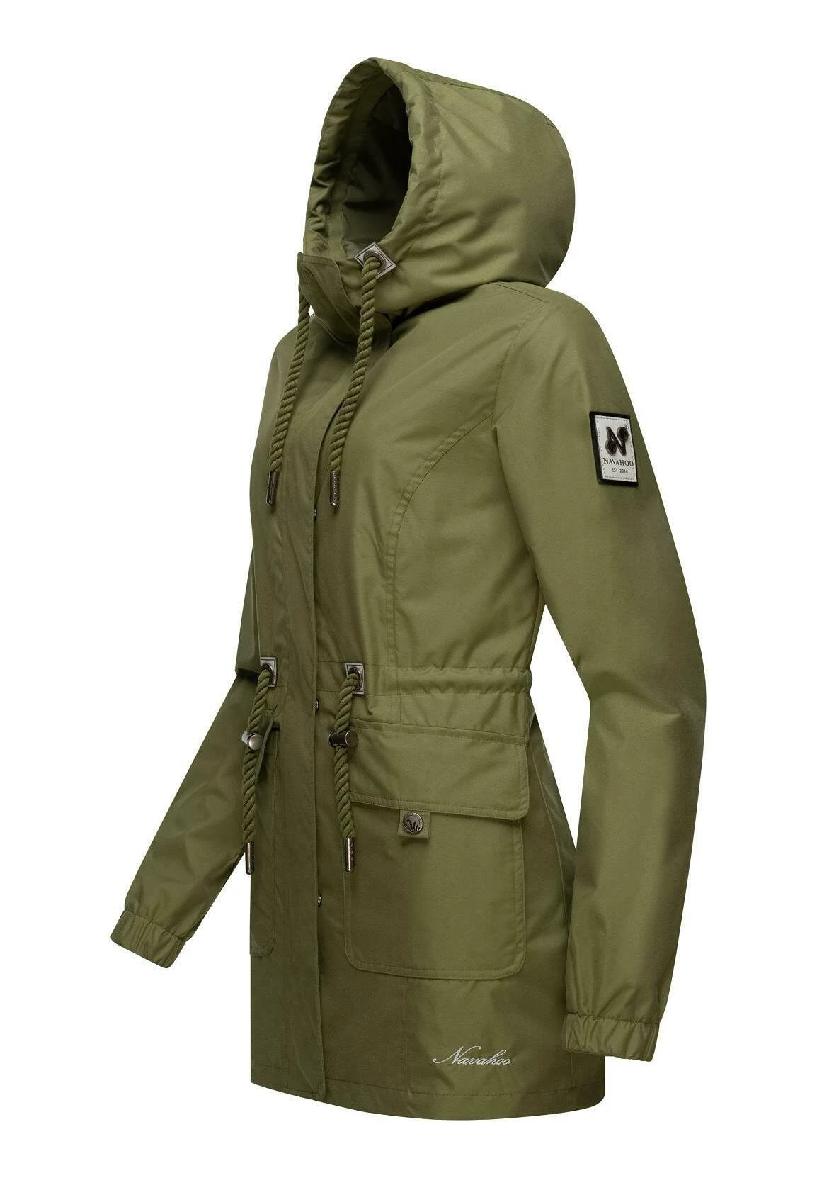 Navahoo Übergangs Neophee - Parka - Olive 2 Navahoo Übergangs Neophee - Parka - Olive - Afbeelding 2
