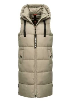 Navahoo Schnuffelchen - Bodywarmer - Pebble Grey -Navahoo 9b90b79d48e449328c01852e1c73e726