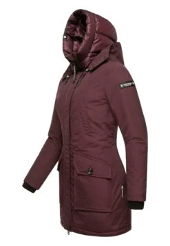 Navahoo Blizzardstorm - Parka - Dark Red Melange -Navahoo 9d0b6ff9095448be904cfe5ae718ddbd