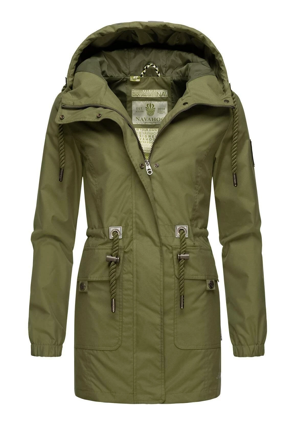 Navahoo Übergangs Neophee - Parka - Olive 1 Navahoo Übergangs Neophee - Parka - Olive