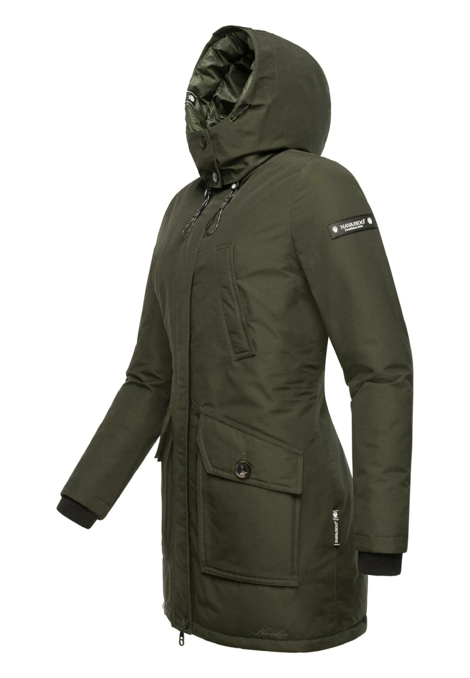 Navahoo Blizzardstorm - Parka - Olive 2 Navahoo Blizzardstorm - Parka - Olive - Afbeelding 2
