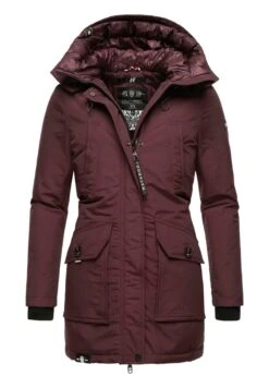 Navahoo Blizzardstorm - Parka - Dark Red Melange -Navahoo c3d66f41926d48cba20609d5f1cdaa54