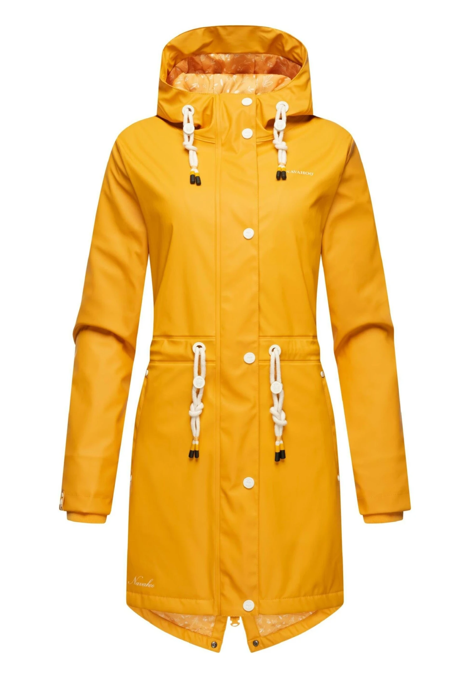 Navahoo Flower Of Ocean - Parka - Amber Yellow 1 Navahoo Flower Of Ocean - Parka - Amber Yellow