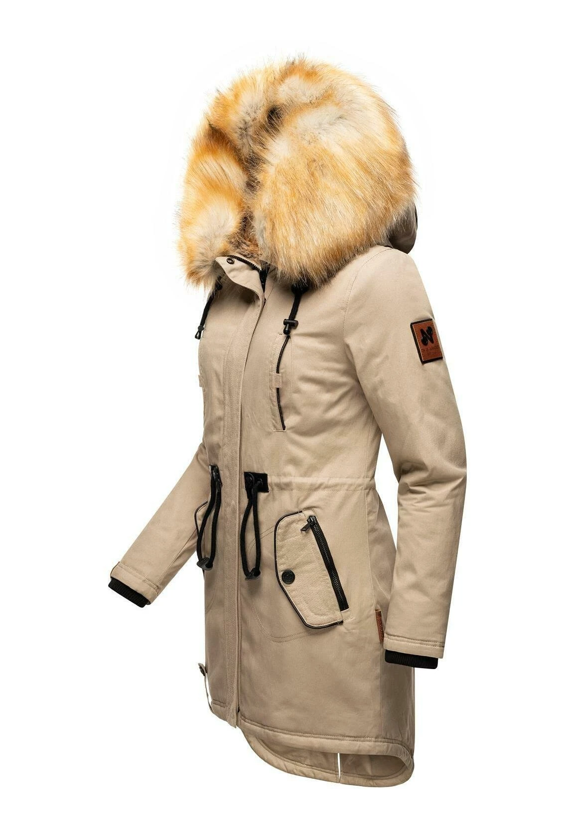 Navahoo Bombii - Winterjas - Taupe 2 Navahoo Bombii - Winterjas - Taupe - Afbeelding 2