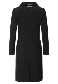 Navahoo Wooly - Halflange Jas - Black -Navahoo e598ad4b9e254e23be3228a67935828d