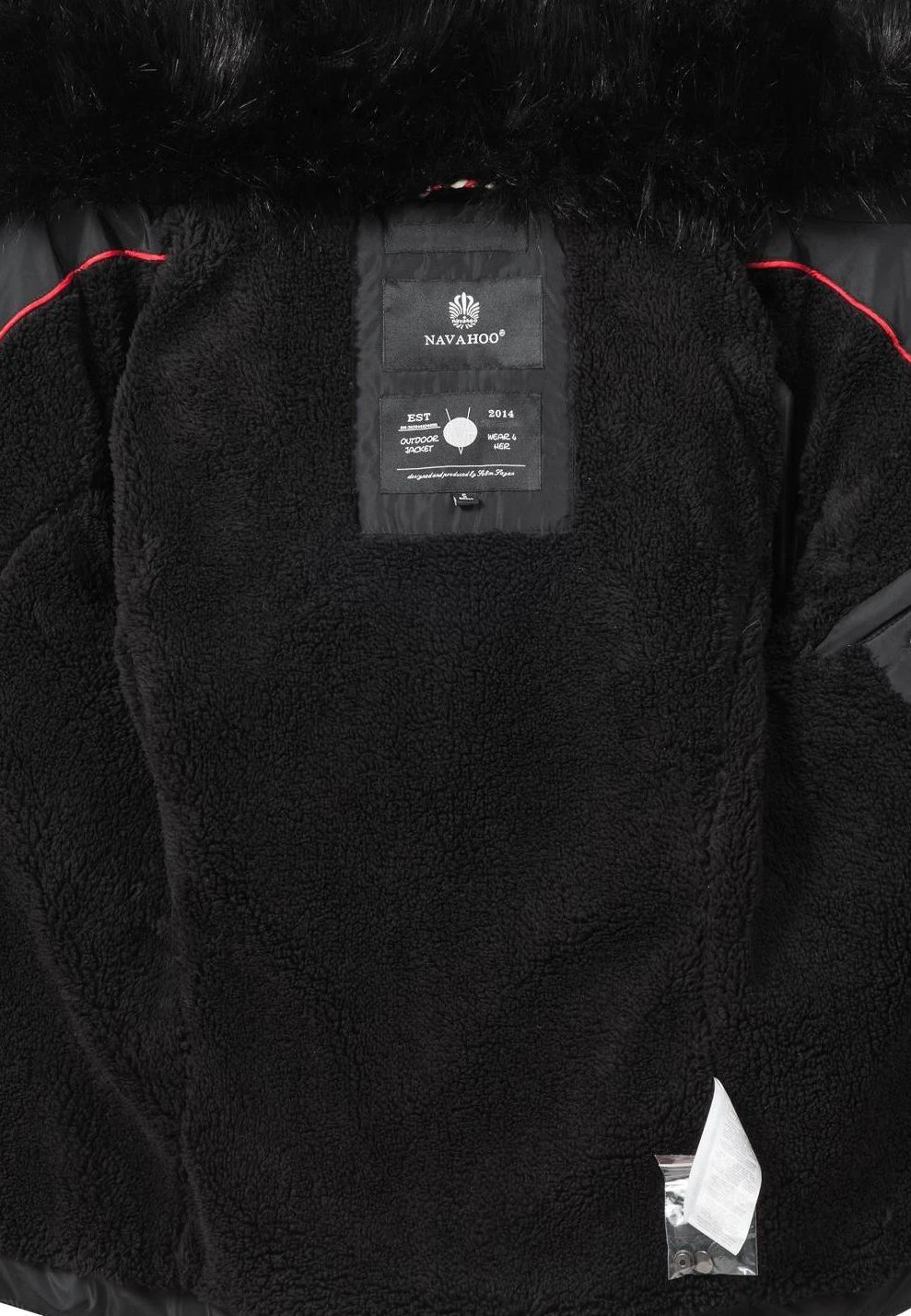 Navahoo Yuki - Winterjas - Black 6 Navahoo Yuki - Winterjas - Black - Afbeelding 6