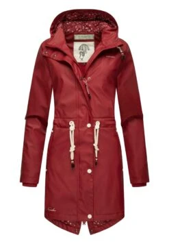 Navahoo Flower Of Ocean - Parka - Blood Red -Navahoo f3adbb10e32845939f5a64d5e0fc64bc