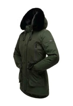 Navahoo Olessaa - Winterjas - Olive -Navahoo f413ece4d6a54bed9f0e29c19d2dd80d